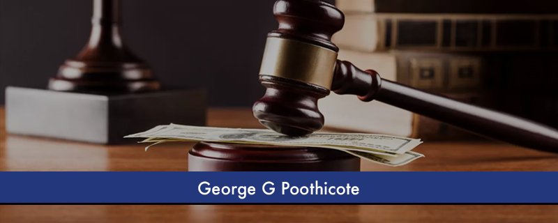 George G Poothicote 